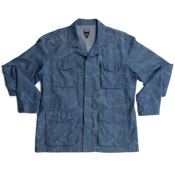 Todd Snyder Men's Field Jacket Blue Palms Size Large - Picture 2 of 15